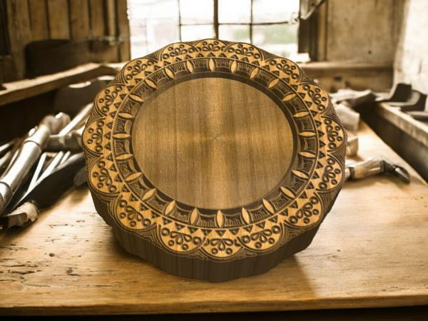 Mandalastempel aus Hartholz Mandalastempel aus Hartholz